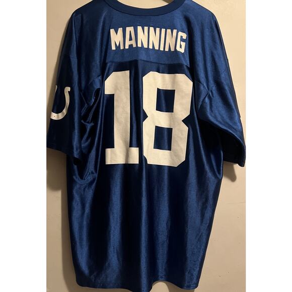 Peyton Manning #18 Indianapolis Colts NFL Team Apparel Football Jersey Size XL - Picture 5 of 7